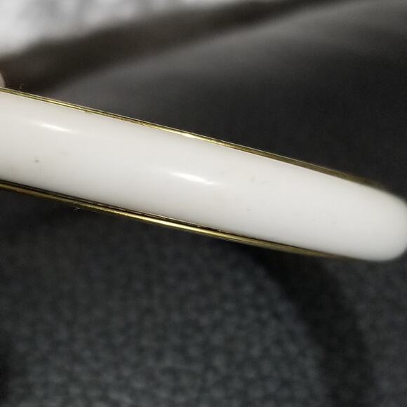 Two Monet gold tone bangle bracelets 2 1/2"-2 5/8"  1.1982 - Picture 10 of 12